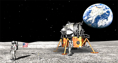 Virtual reality in 3D scenes