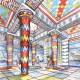 นี่อาจเป็นหน้าตาของห้องบัลลังก์ Mycenaean