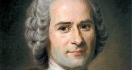 ฌอง-ฌาคส์ รุสโซ (ค.ศ. 1712–1778) นักปรัชญาชาวฝรั่งเศสเชื้อสายสวิส