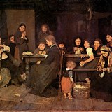 Mihály Munkácsy: คนถอนขน (ค.ศ.1871)