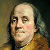 เบนจามิน แฟรงคลิน (ค.ศ. 1706-1790) นักการเมืองชาวอเมริกัน นักประดิษฐ์