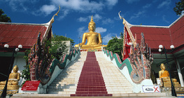 พระพุทธรูปใหญ่บนเกาะสมุย