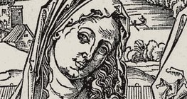 อัลเบร็ชท์ ดือเรอร์ - ครอบครัวอันศักดิ์สิทธิ์กับกระต่ายสามตัว (ค.ศ.​ 1497, ยุคเรเนซองส์, ส่วนหนึ่ง)