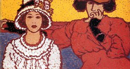 József Rippl-Rónai: Lazarine และ Anella (ค.ศ. 1910)
