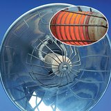 ตัวต้านทานแบบลวดพันจะร้อนขึ้นเนื่องจากกระแสไฟฟ้า