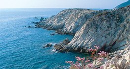 บริเวณชายฝั่งทะเลในกรีซ