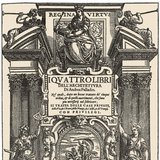 Palladio: หนังสือสี่เล่มเกี่ยวกับสถาปัตยกรรม (Venice, ค.ศ. 1570)