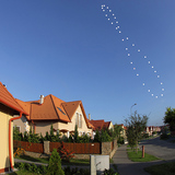 แผนภาพ Analemma แสดงการเคลื่อนที่ที่ชัดเจนของดวงอาทิตย์ในระหว่างหนึ่งปี