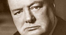 วินสตัน เชอร์ชิลล์ (ค.ศ.1874-1965) นายกรัฐมนตรีอังกฤษ