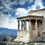 ระเบียง Caryatid แห่ง Erechtheion บนอะโครโพลิส