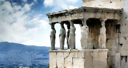 ระเบียง Caryatid แห่ง Erechtheion บนอะโครโพลิส