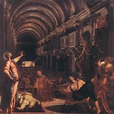 Jacopo Tintoretto - การค้นหาร่างของ St Mark ( ค.ศ. 1562, มารยาท)