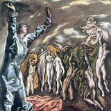 El Greco: การเปิดตราประทับที่ห้า (ค.ศ. 1608-1614, มารยาท)