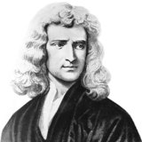 ไอแซก นิวตัน นักฟิสิกส์และนักคณิตศาสตร์ชาวอังกฤษ (ค.ศ. 1642-1727)