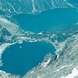 ทะเลสาบ Moraine ใน High Tatras