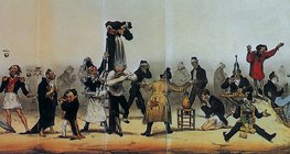 ดูมิเยร์ - Monomanias ที่แตกต่างกันของการเมืองที่บ้าคลั่ง (ค.ศ. 1830–1835, ความสมจริง)