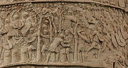 คอลัมน์ของ Trajan (รายละเอียด)