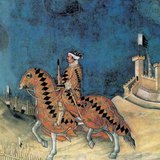 ซิโมเน มาร์ตินิ : ภาพเหมือนนักขี่ม้าของ Guidoriccio da Fogliano (ค.ศ. 1328, ยุคฟื้นฟูศิลปวิทยา)