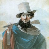 รัฐบุรุษชาวฮังการี István Széchenyi (ค.ศ. 1791-1860) ในวัยหนุ่มของเขา