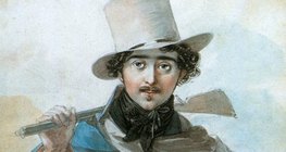รัฐบุรุษชาวฮังการี István Széchenyi (ค.ศ. 1791-1860) ในวัยหนุ่มของเขา