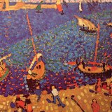 อ็องเดร แดแรน: เรือที่ Collioure (ค.ศ. 1905, อาวองการ์ด)