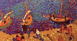 อ็องเดร แดแรน: เรือที่ Collioure (ค.ศ. 1905, อาวองการ์ด)
