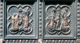 แม่พิมพ์นูนที่ประตูด้านใต้ของ Baptistry ของเซนต์ จอห์นในฟลอเรนซ์ (กีแบร์ตี ค.ศ.1452, เรเนซซองค์)