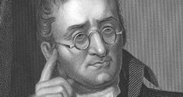 จอห์น ดาลตัน (ค.ศ. 1766-1844) นักวิทยาศาสตร์ชาวอังกฤษ