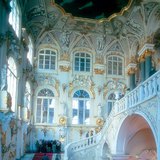 พิพิธภัณฑ์ State Hermitage ในเซนต์ปีเตอร์สเบิร์ก รัสเซีย
