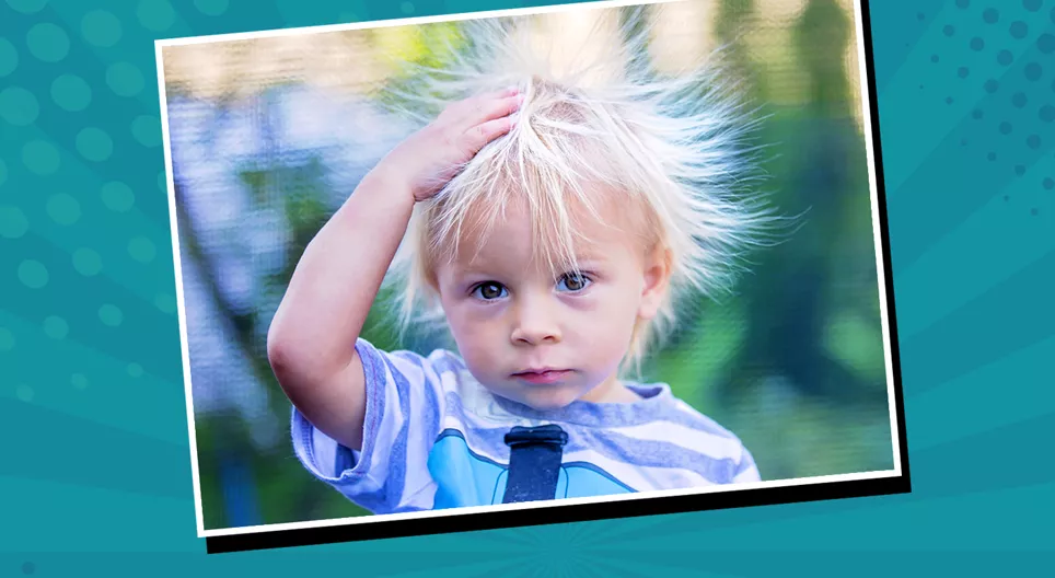 ทำไมผมตั้งตรงปลาย