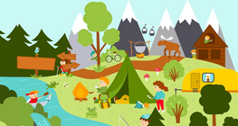 เดินเล่นกันไหม - สภาพแวดล้อมที่มีชีวิตและไร้ชีวิตชีวา