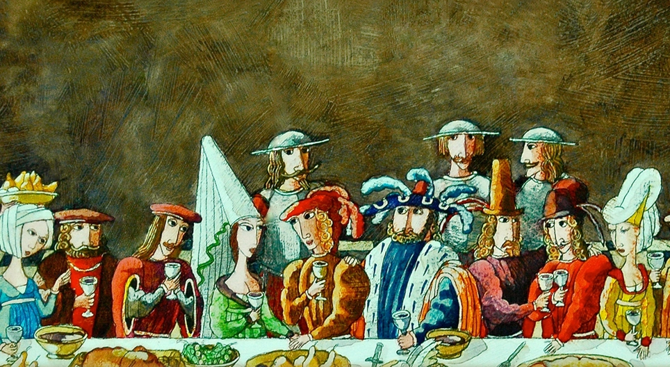 อาหารในยุโรปยุคกลาง