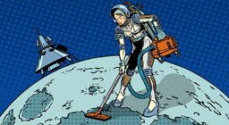 เราดูดฝุ่นบนดวงจันทร์ได้ไหม