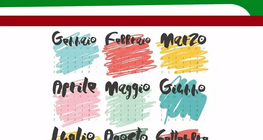 I giorni della settimana, i mesi, esprimere la data di oggi