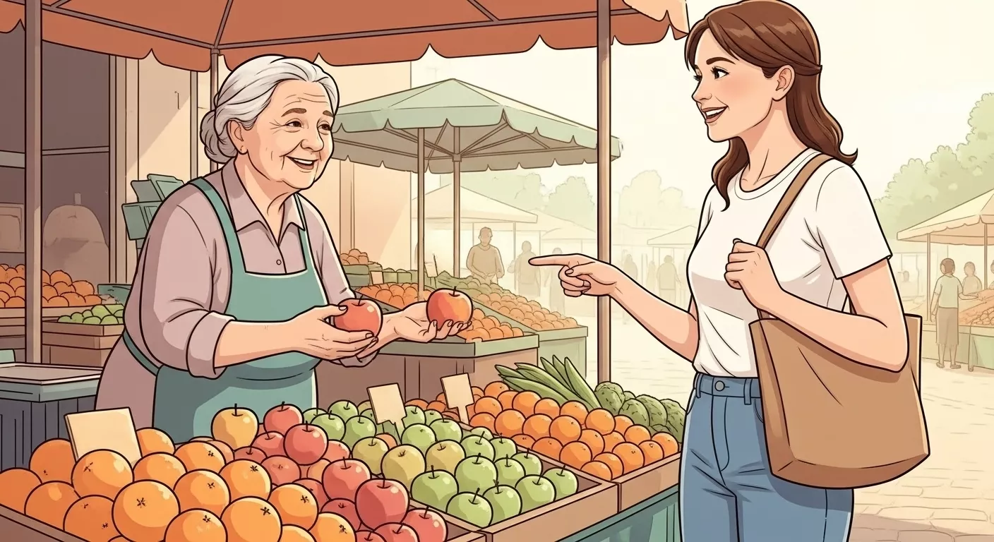 ที่ตลาด