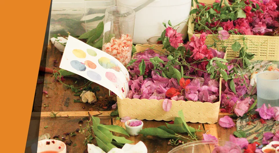 วาดภาพด้วยพืช