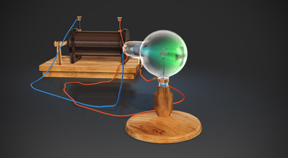 The role of the cathode ray tube in the discovery of the electron