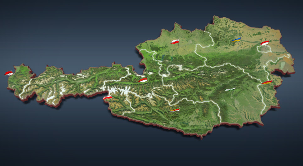 เขตการปกครองของประเทศออสเตรีย