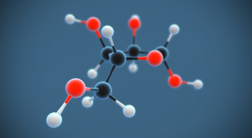 Beta-D-ribose (C₅H₁₀O₅)