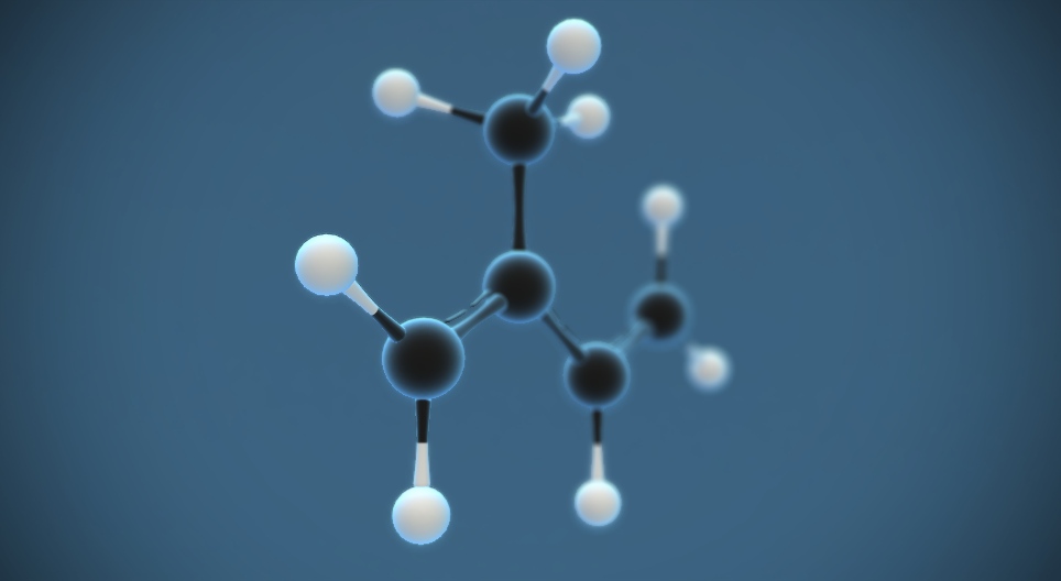 Isoprene (2-methyl-1,3-butadiene) (C₅H₈)