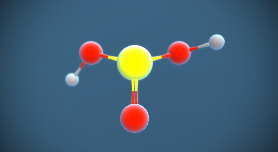 Sulphurous acid (H₂SO₃)