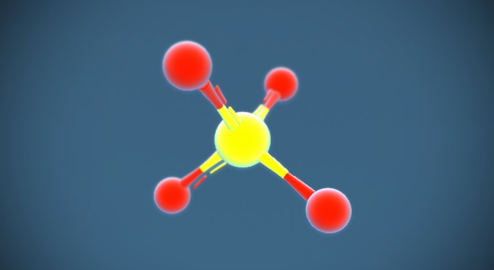 Sulphate ion (SO₄²⁻)