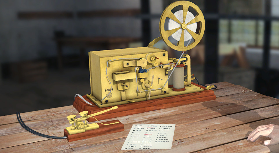 Telegraph (Samuel F. B. Morse)