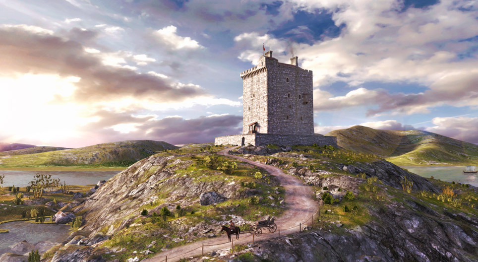 Medieval keep