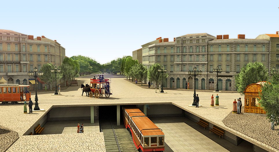 Oktogon, Budapest (Early 20th century)