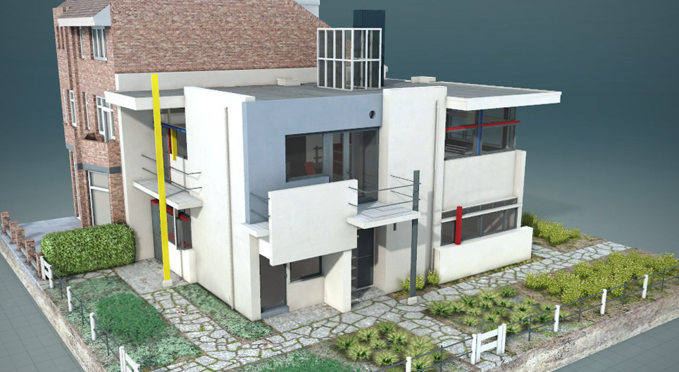 บ้าน รีฟเตอร์เวว ชรือเดอร์เฮ้าส์ (อูเทรคต์ ปี ค.ศ.1924)