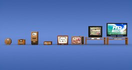 The development of television sets