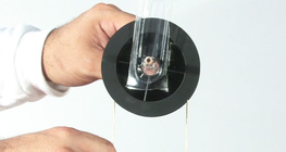 A fixed pulley and friction