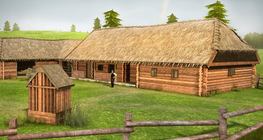 บ้านไม้ซุง