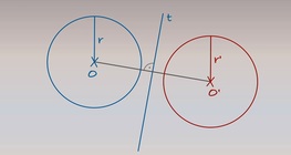 สะท้อนวงกลมข้ามแกน